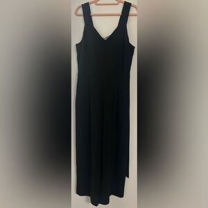 Jigsaw Black Romper Tank with Belt